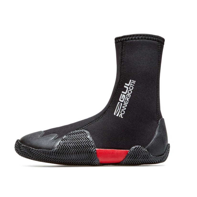 Detské neoprenové topánky 5 mm GUL Powerboot EZ BO1307 - black