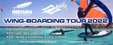NAISH INDIANA Wing-boarding Tour 2022 - Pozvánka
