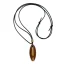wooden surfboard necklace pendant