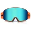 Snow okuliare NANDEJ Mount - Orange/Blue