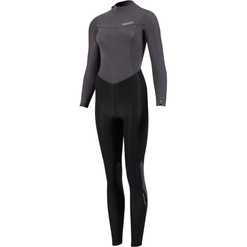 PROLIMIT Edge V-Backzip Steamer 3/2mm Women's Wetsuit - black - Women's size: 12