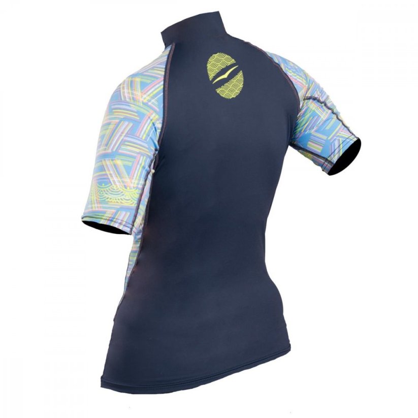 Dámska lycra '18 GUL Swami SS RG0330 - navy/lines - Dámska veľkosť: 14