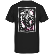 Tričko NAISH Loose Fit Wave Riders - Black