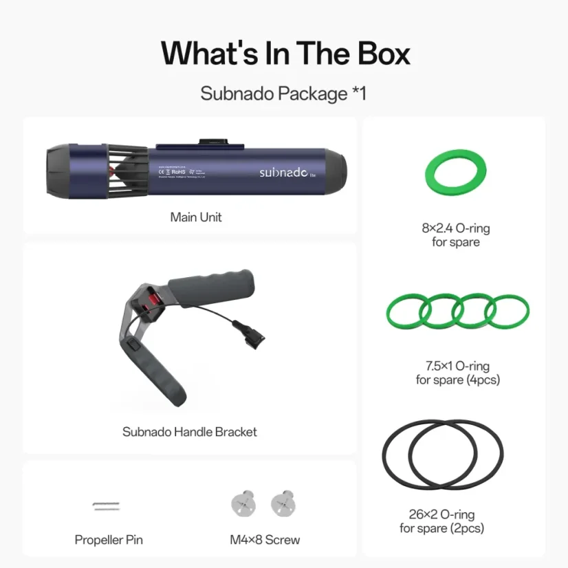 WAYDOO SUBNADO Underwater Scooter LITE