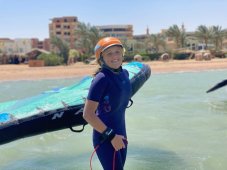 Wing foil set pevné prkno - 45-60 kg jazdec