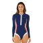 Dámské lycrové plavky RIP CURL Stripe Surf Suit LS - navy