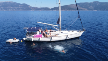 Kite tripy na plachetnici 2023 po řeckých ostrovech