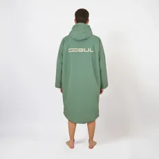 GUL REVOROBE Long Sleeve Changing Robe - Green/Taupe
