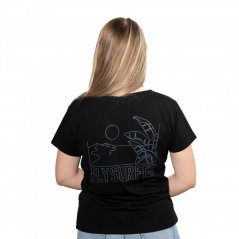 Dámské tričko FLYSURFER Team - černé
