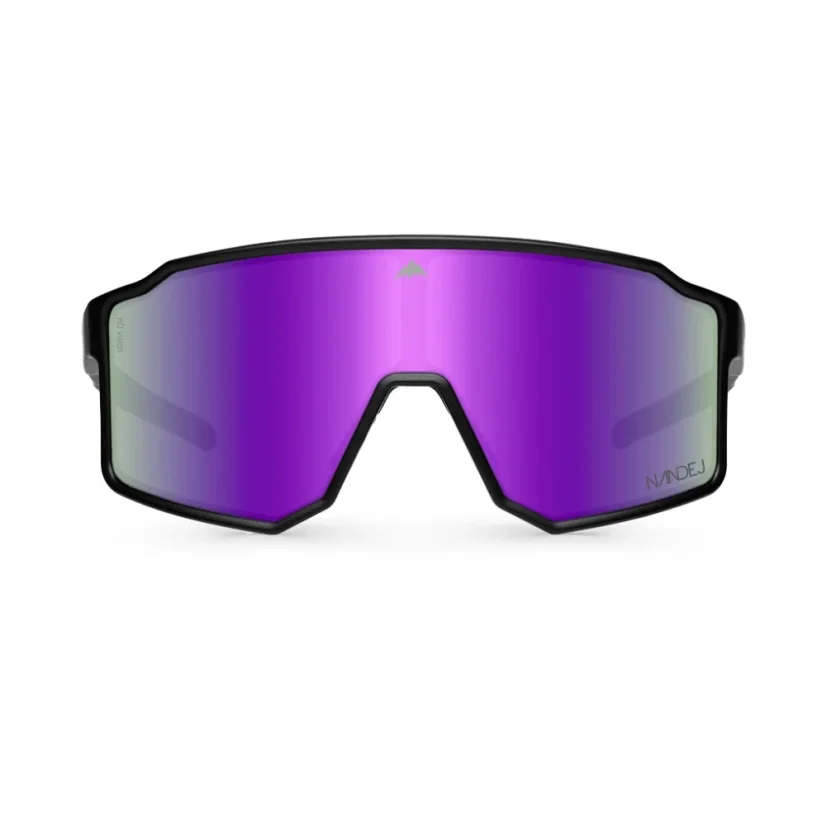 Sluneční brýle NANDEJ LIFE - Black / Purple