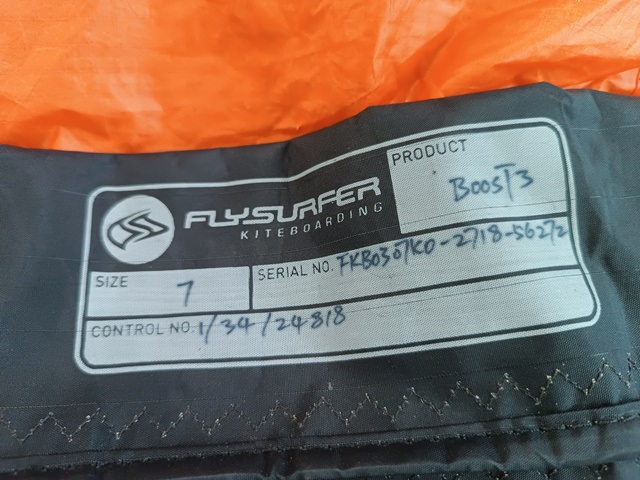 Kite FLYSURFER BOOST3 7m komplet - Kompletácia: kite komplet s barom