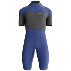 PROLIMIT Shorty Fusion Backzip wetsuit 2/2mm - Blue/Grey