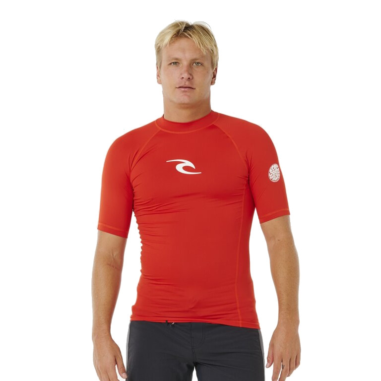 Pánska Lycra RIP CURL Waves SS - lava red