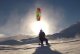 Snowkiting se splitboardem o kus dál