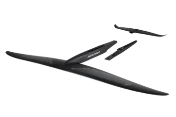 Hydrofoil NAISH Mach 2 z pohledu Kitera