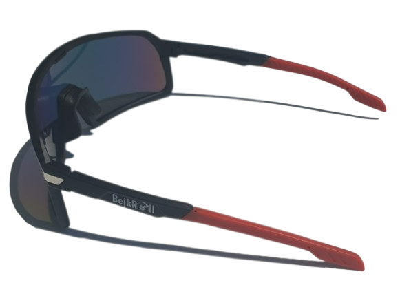 Sunglasses BejkRoll Champion Revo  - black/red