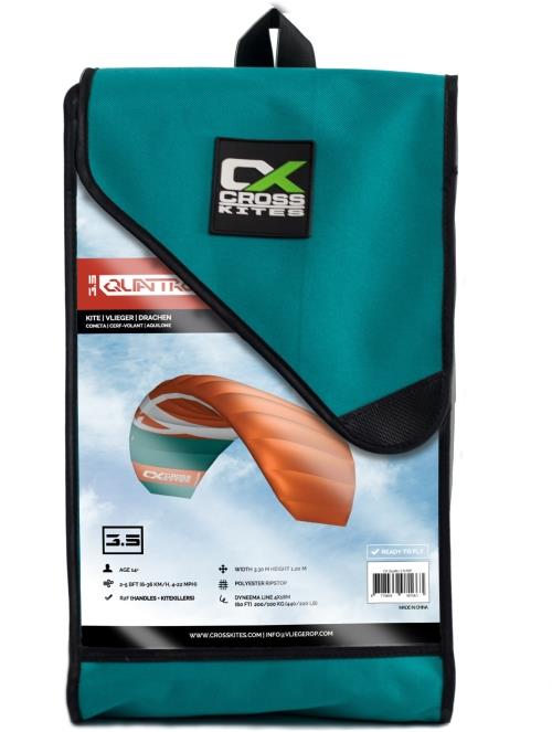 Kite PLKB Cross Quattro - Veľkosť kitu: 2,5m