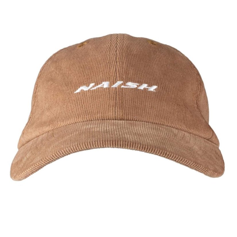 NAISH Logo ribbed Cap - brown