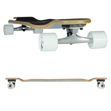 Longboard Atom Drop Deck - 39" Blue Triangles
