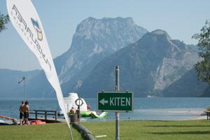 Rakousko - kite spot Traunsee