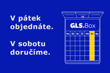 Doprava do GLS ParcelBoxu - nově doručení i v sobotu!