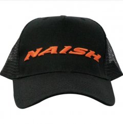 Kšiltovka NAISH Trucker - černá/oranžová