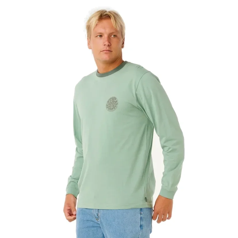 T-shirt RIP CURL Wetsuit Icon LS - Aloe