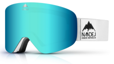 Snow goggles NANDEJ Vista - White/Ice blue
