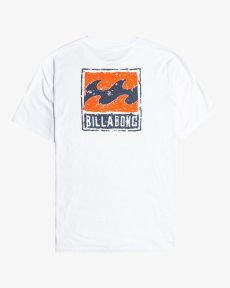Tričko BILLABONG Stamp SS - White