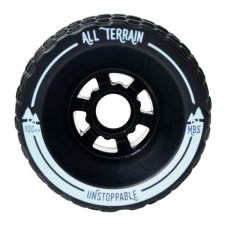 Longboard wheels MBS All terrain 100mm - black