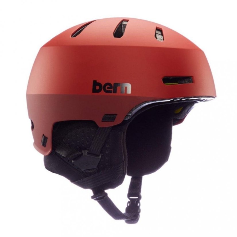 BERN Macon 2.0 Mips helmet - matte cranberry tonal