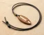 wooden surfboard necklace pendant