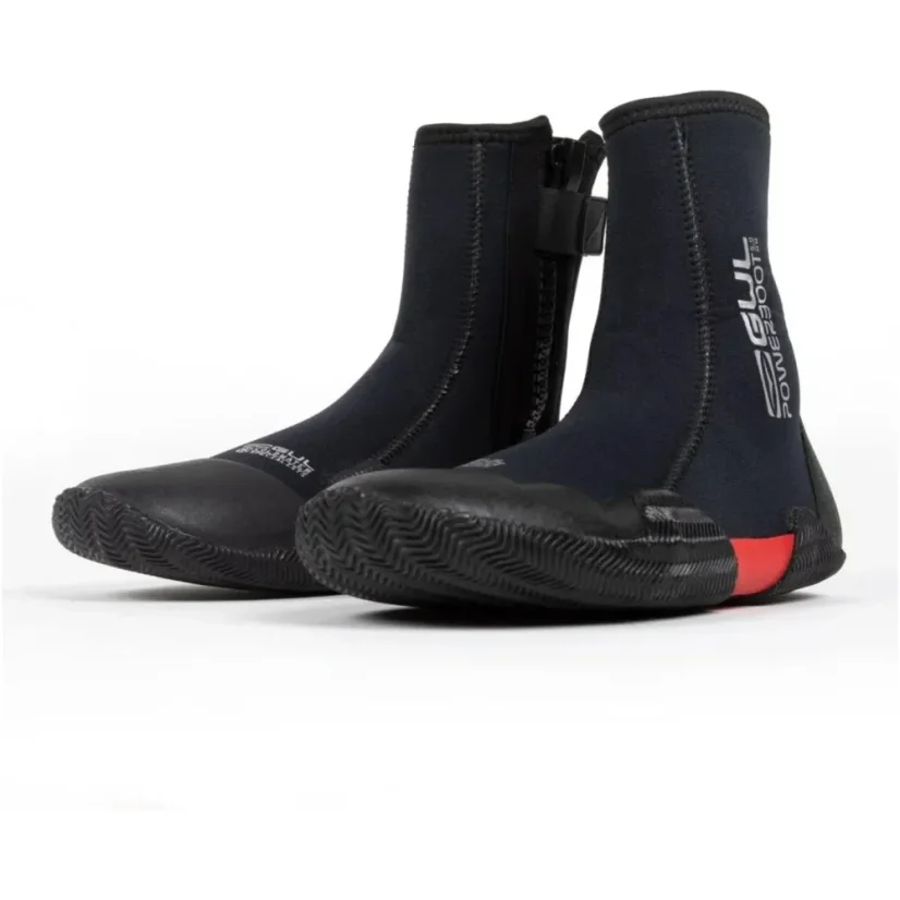 neoprenové boty 5 mm GUL Powerboot EZ BO1306 - black