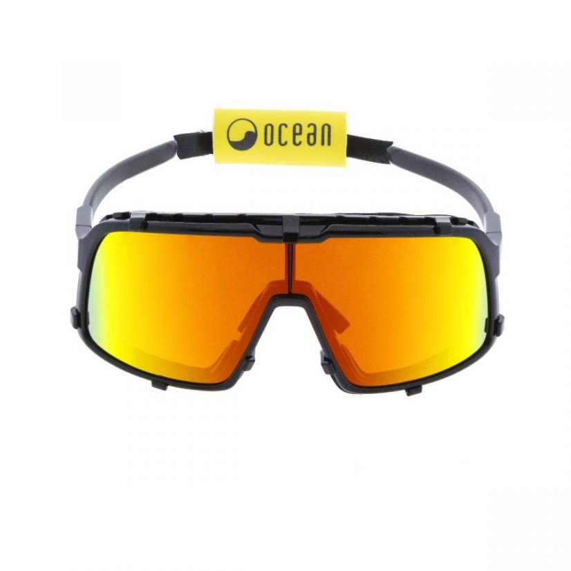 Slnečné okuliare OCEAN Leucate - black / red revo lens