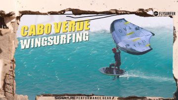 Cabo Verde wingsurfing - video