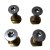 INDIANA Foil Baseplate Screws - 4pcs