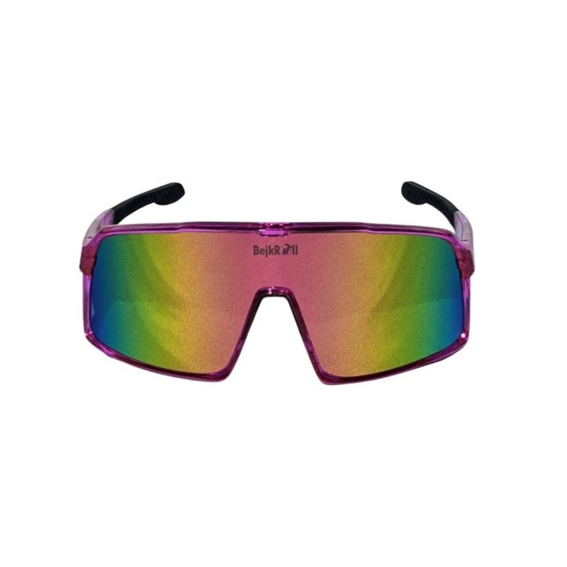 Sunglasses BejkRoll Champion Revo - transparent purple