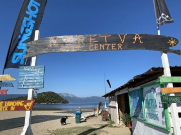 Kite spot Chorvatsko - Neretva kiteboarding 2021