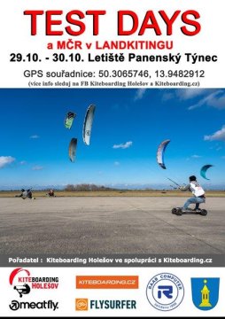 TEST DAYS a 17. ročník MČR v LANDKITINGU