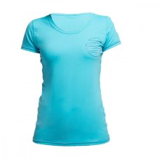 Women's lycra GUL Rashvest SS RG0367 - blue