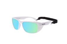 Sunglasses OCEAN Le Morne - White / revo blue lens