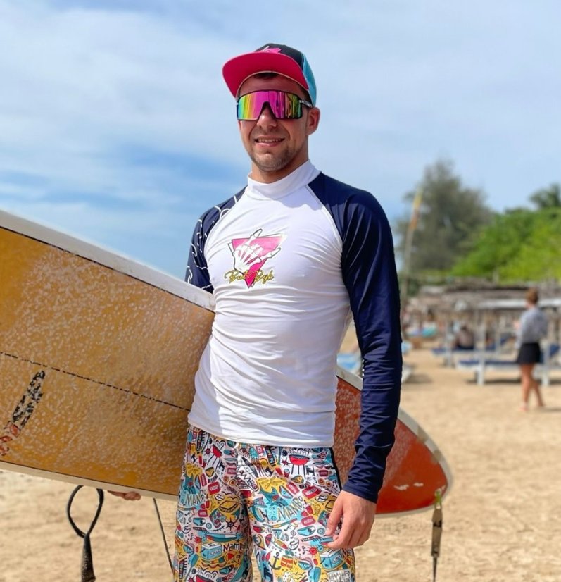 Sunglasses BejkRoll Champion Revo  - black/red