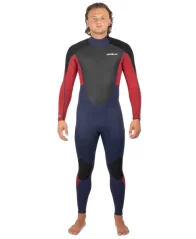 Men's wetsuit 3/2 Response RE1321 Navy/Red
