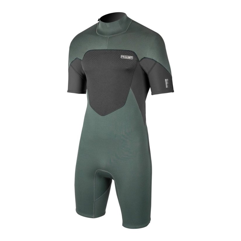 Pánský neopren 2/2 PROLIMIT Shorty Fusion Backzip - Teal