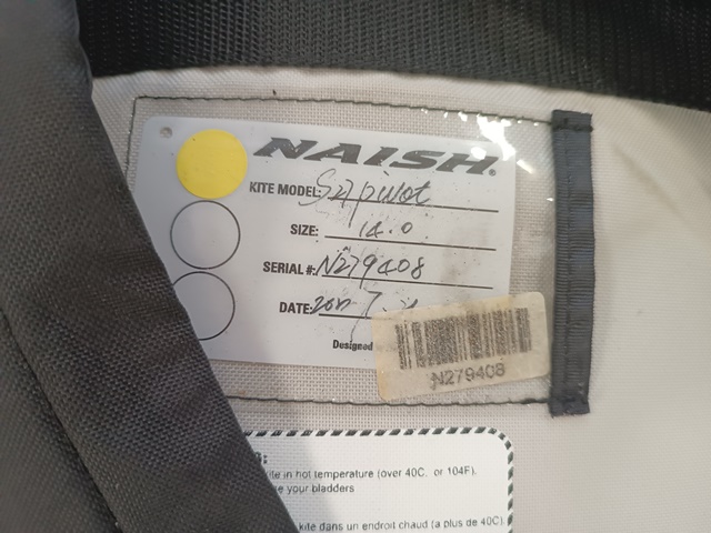 Kite NAISH S27 Pivot 14m komplet