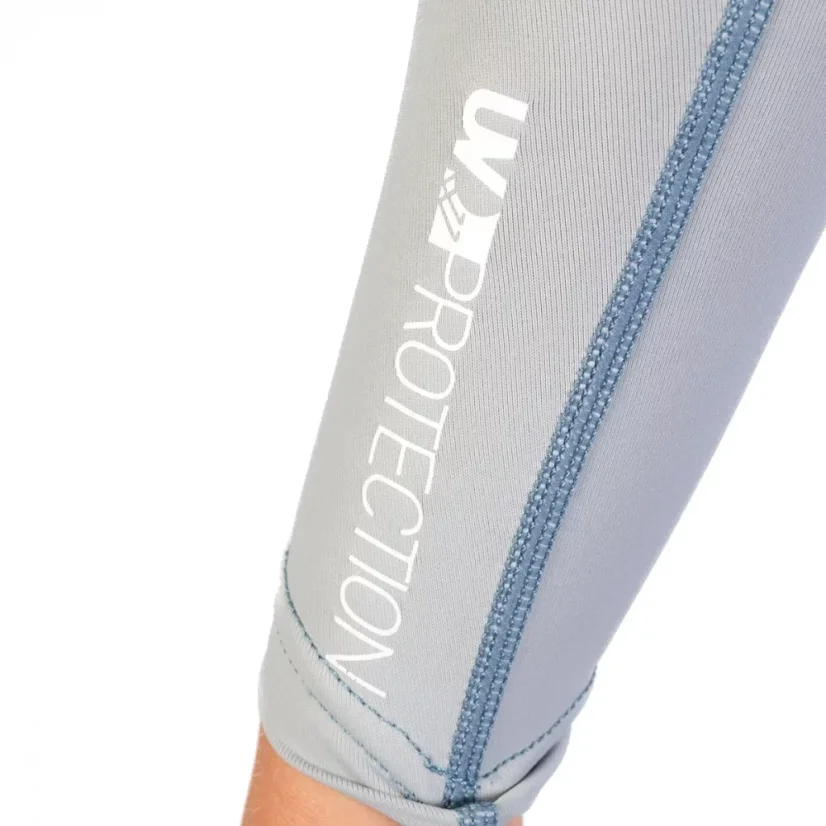 Women's lycra GUL FL LS Rashguard Blue/Grey
