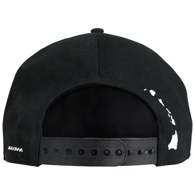 Kšiltovka NAISH Logo snapback - černá