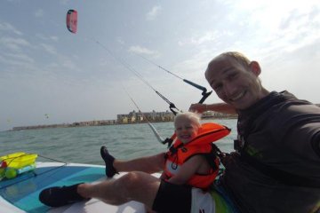 Kite life s rodinkou v Egyptě