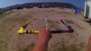Jak srovnat délku line u kite baru?