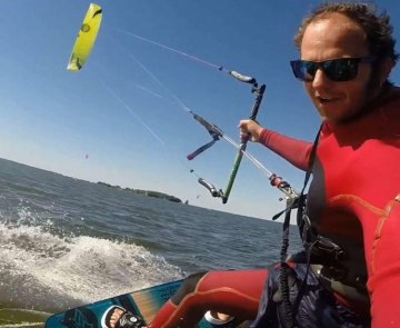 Kitesurfing v Holandsku